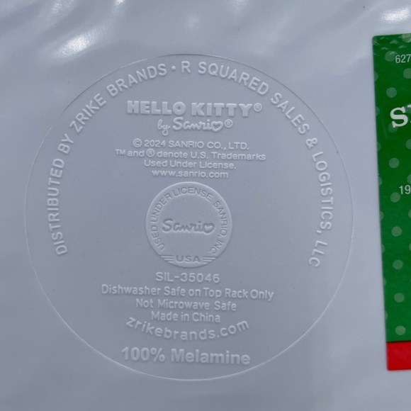 Hello‎ Kitty White Melamine Christmas Platter Holiday Party Decor - Picture 7 of 8